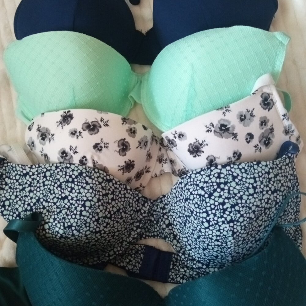 Brand New Lot 5 34B Bras